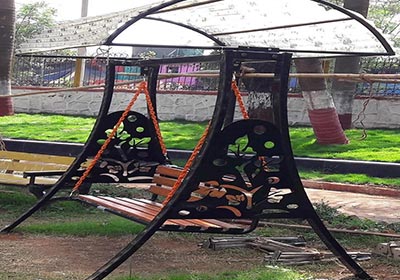 Designer metal Garden swing for adults in colaba